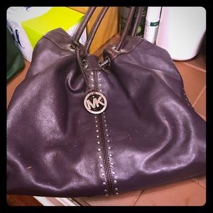 Authentic Michael Kors purple handbag